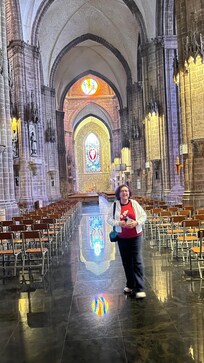 Interior Santuario de Guadalupe en Zamora