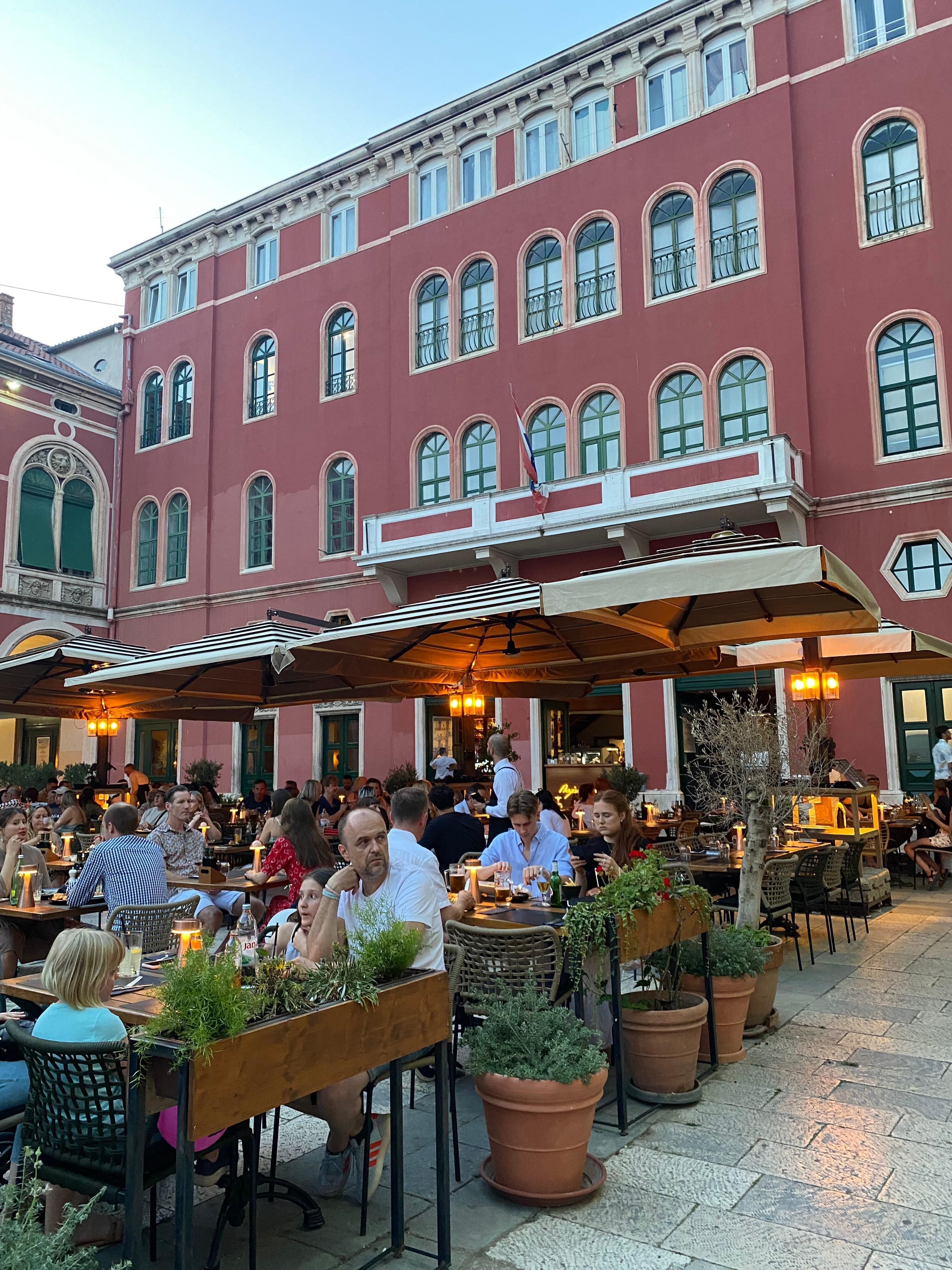 Restaurante do café da manhã 