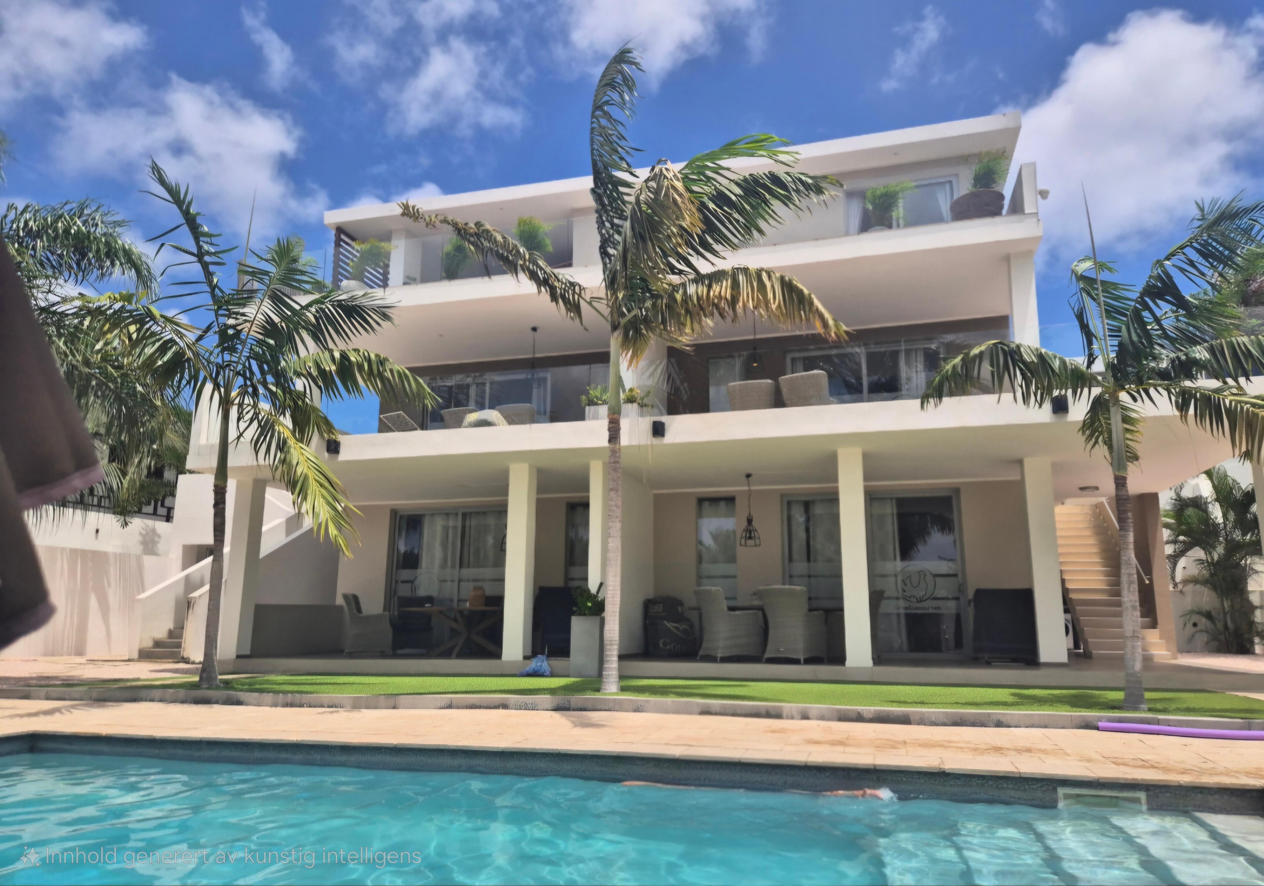 Pool area/ apartments