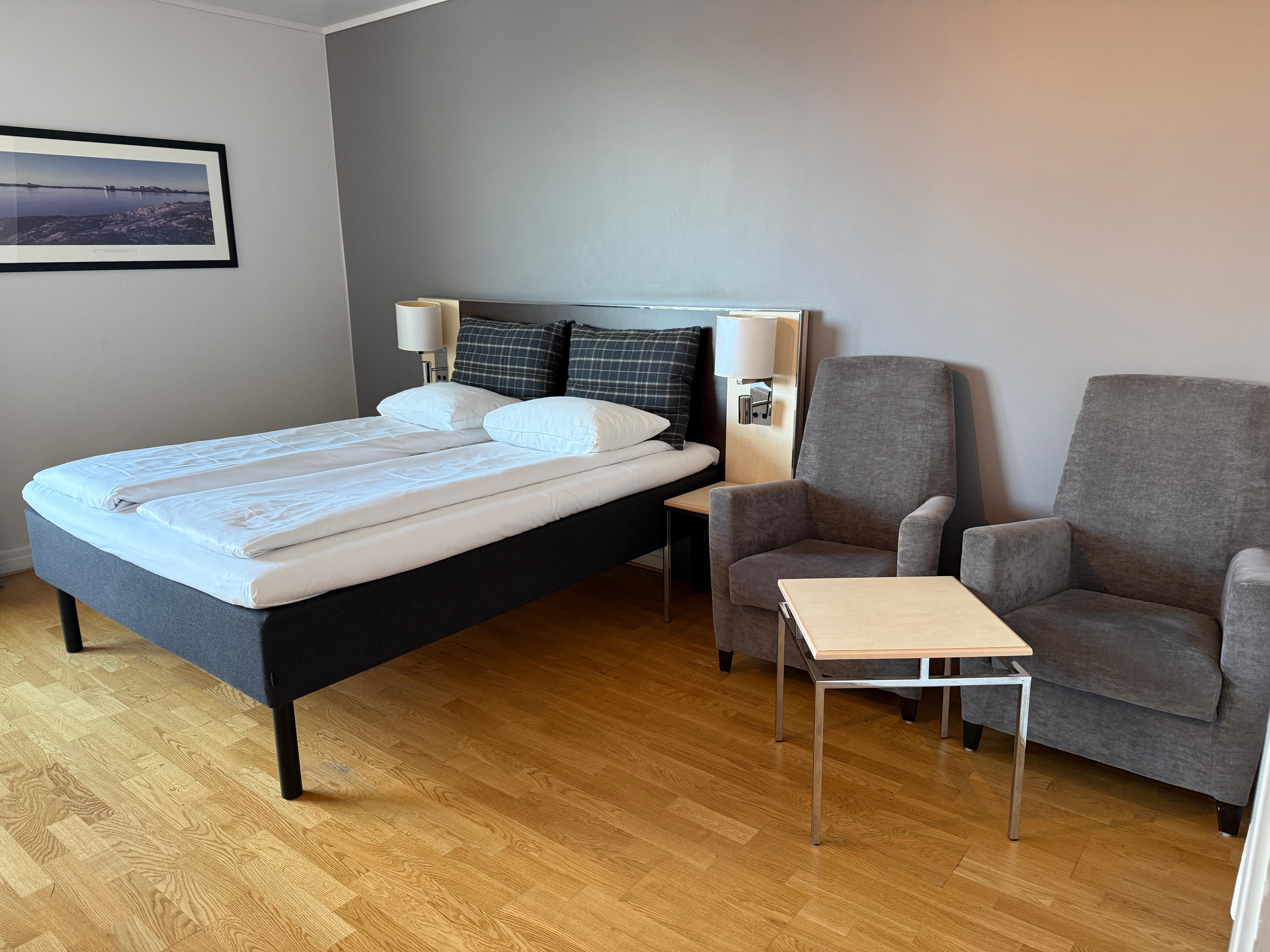 Litt oppgradert rom med utsikt
