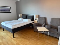 Litt oppgradert rom med utsikt