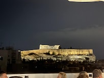 Rooftop bar/restaurant view