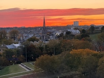 Sunrise from the hotel room
