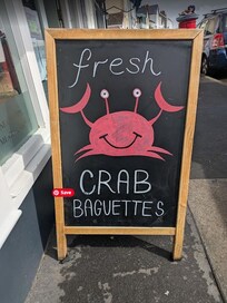 Lovely food available all around