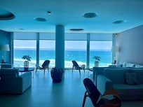 View from the lobby.