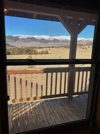 This was taken from inside the main living room in the front