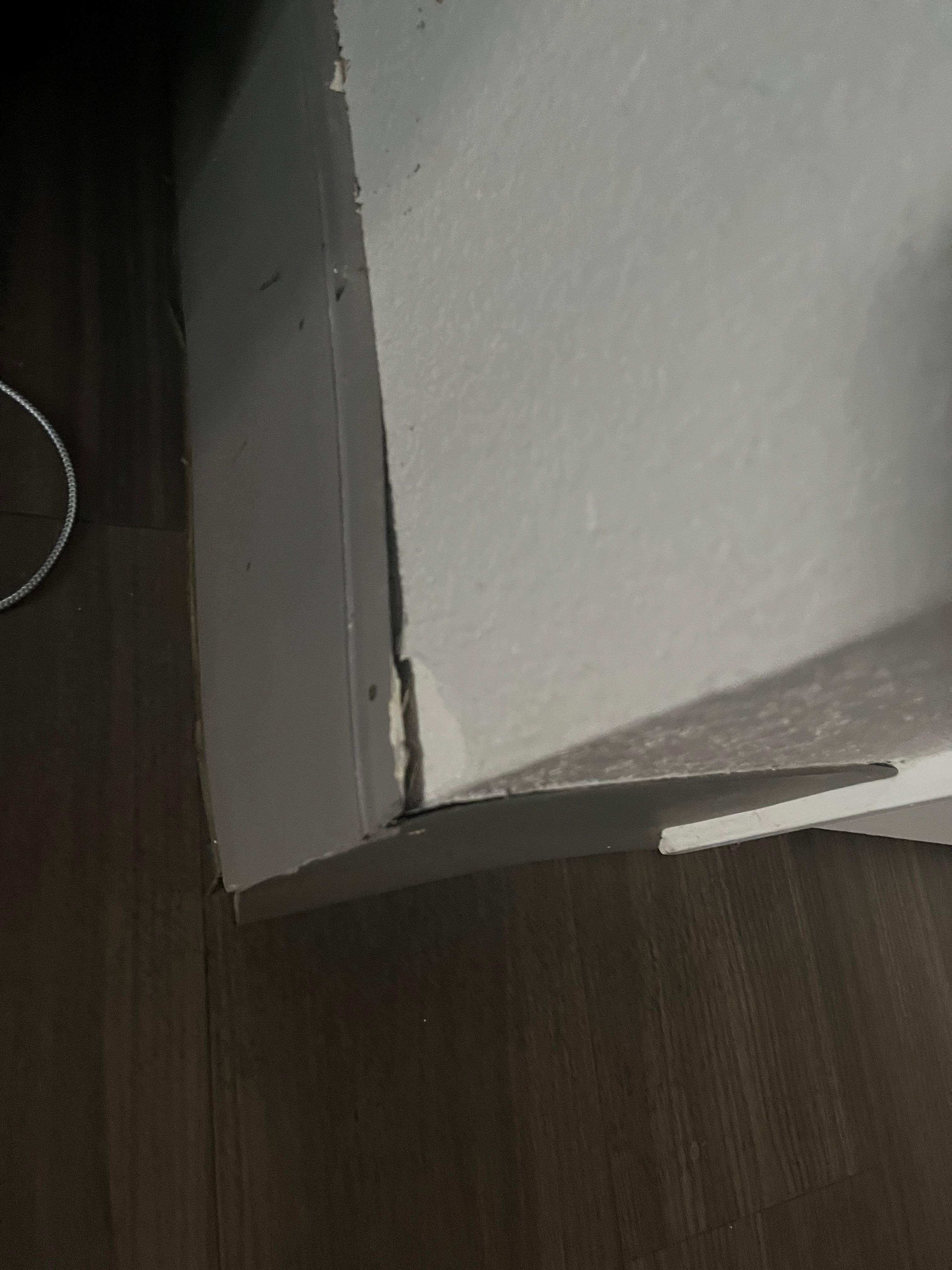 Molding falling apart