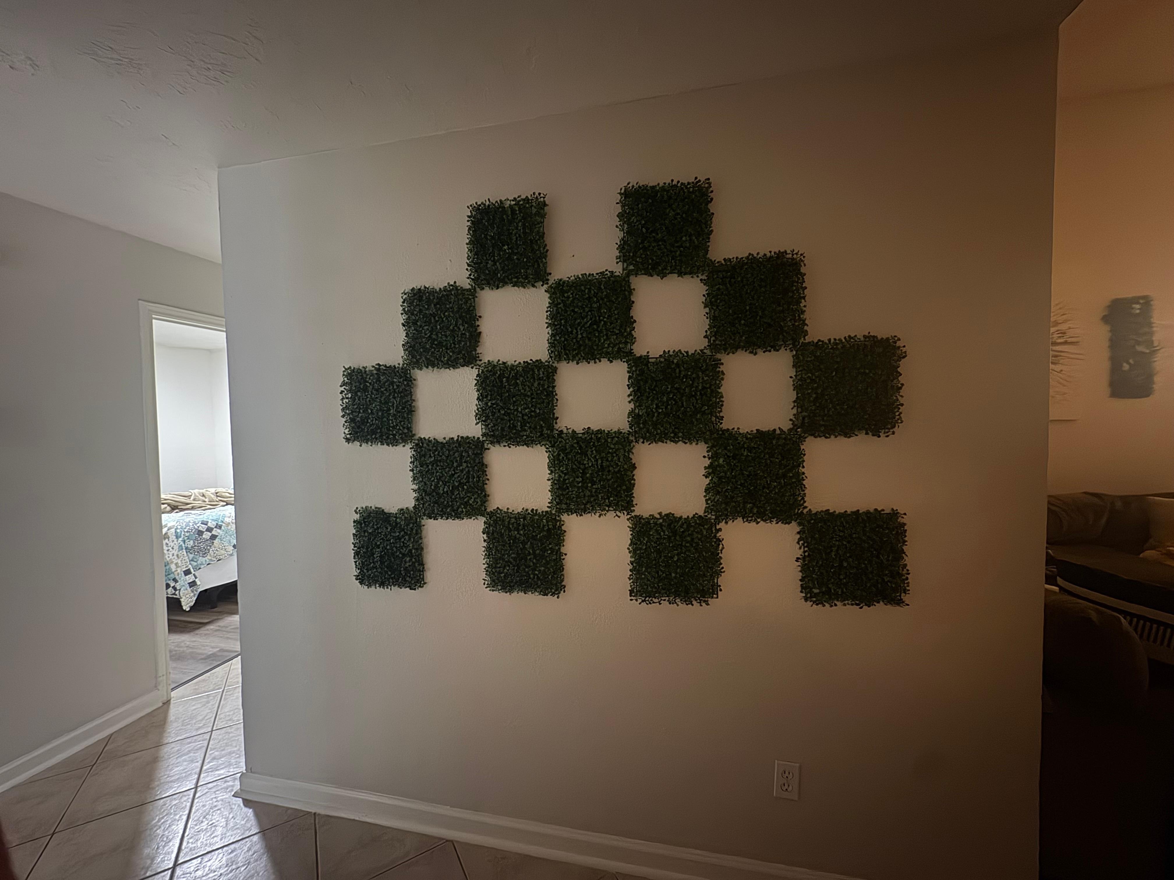 Cute entry photo op area