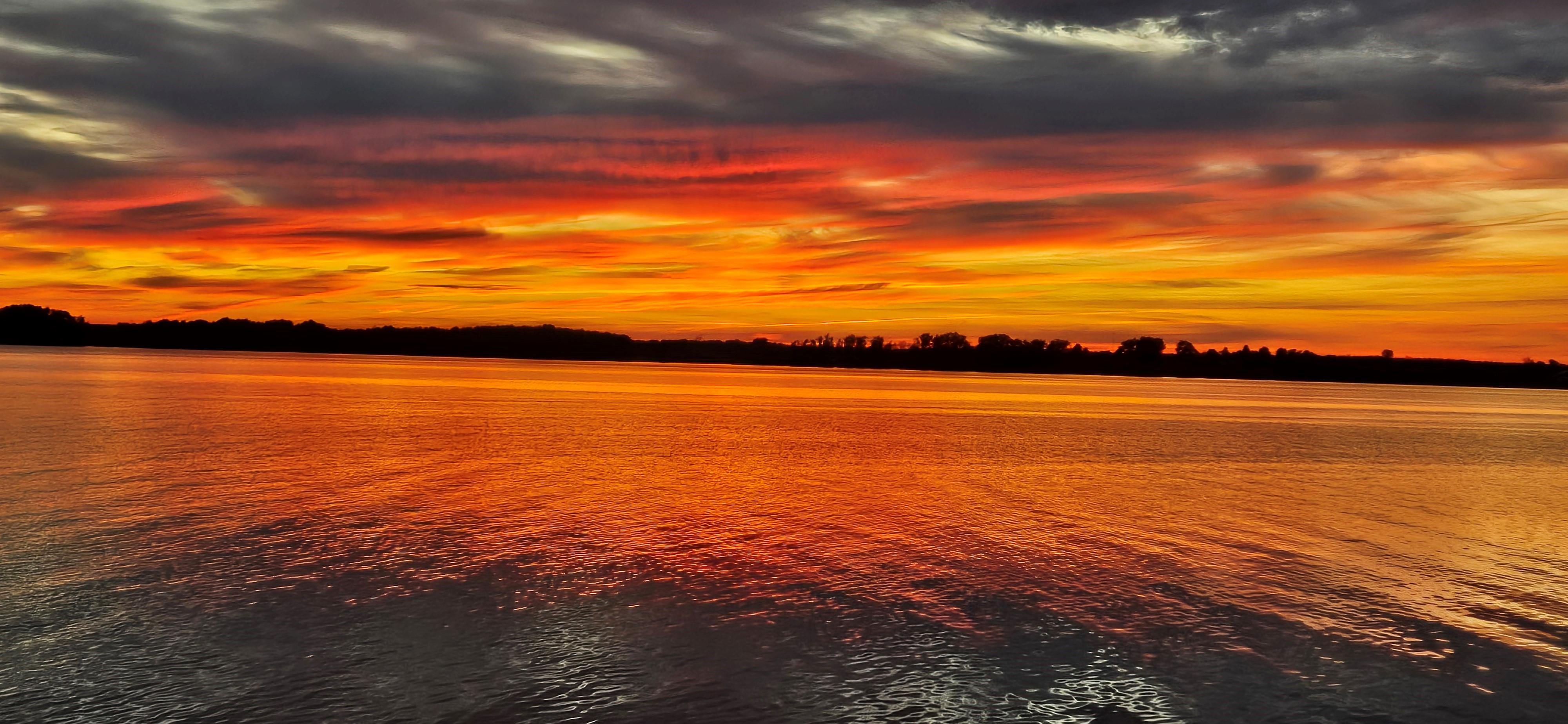 Sunsets were breathtaking.