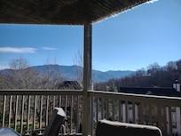 Great view from the kitchen balcony!