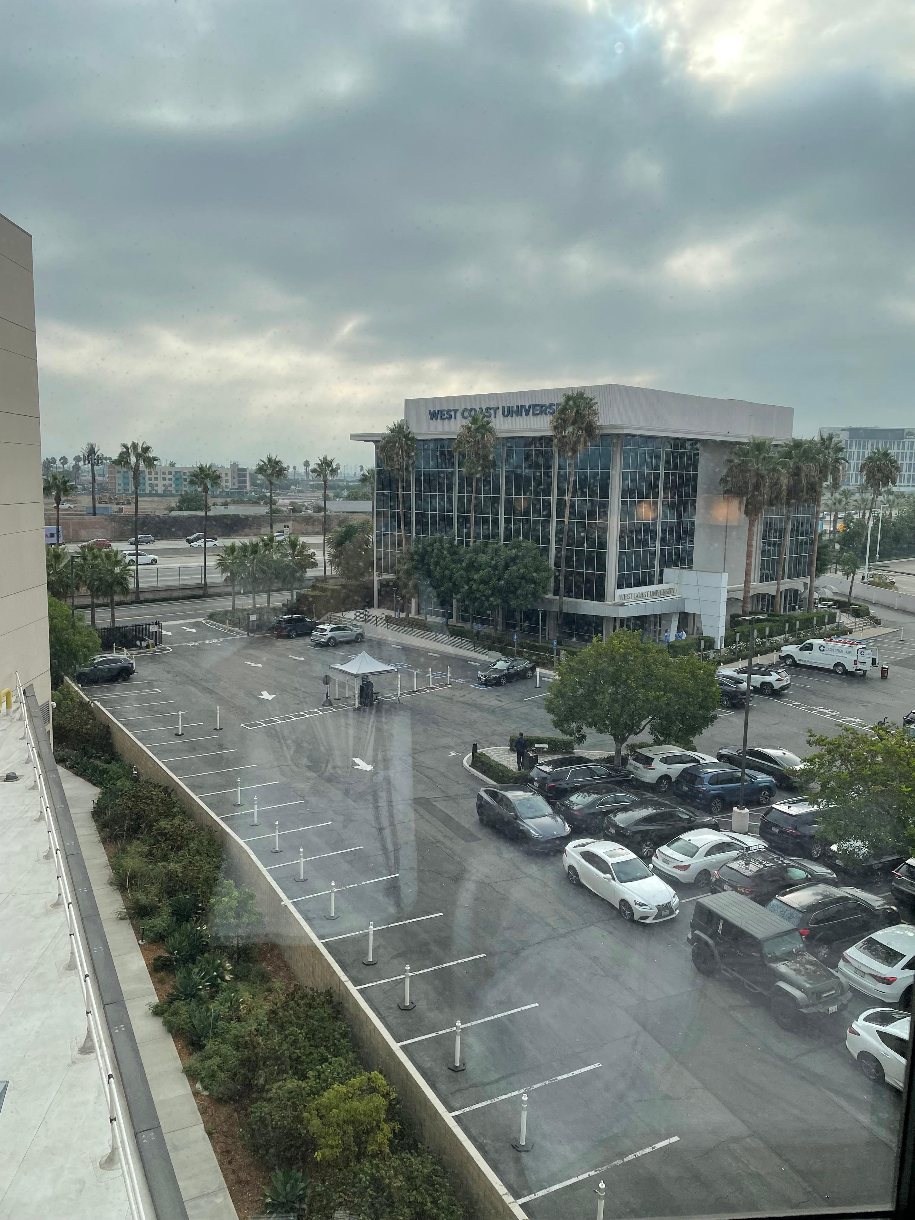 部屋から外の風景