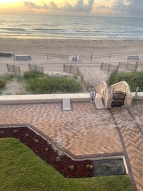 View from the balcony