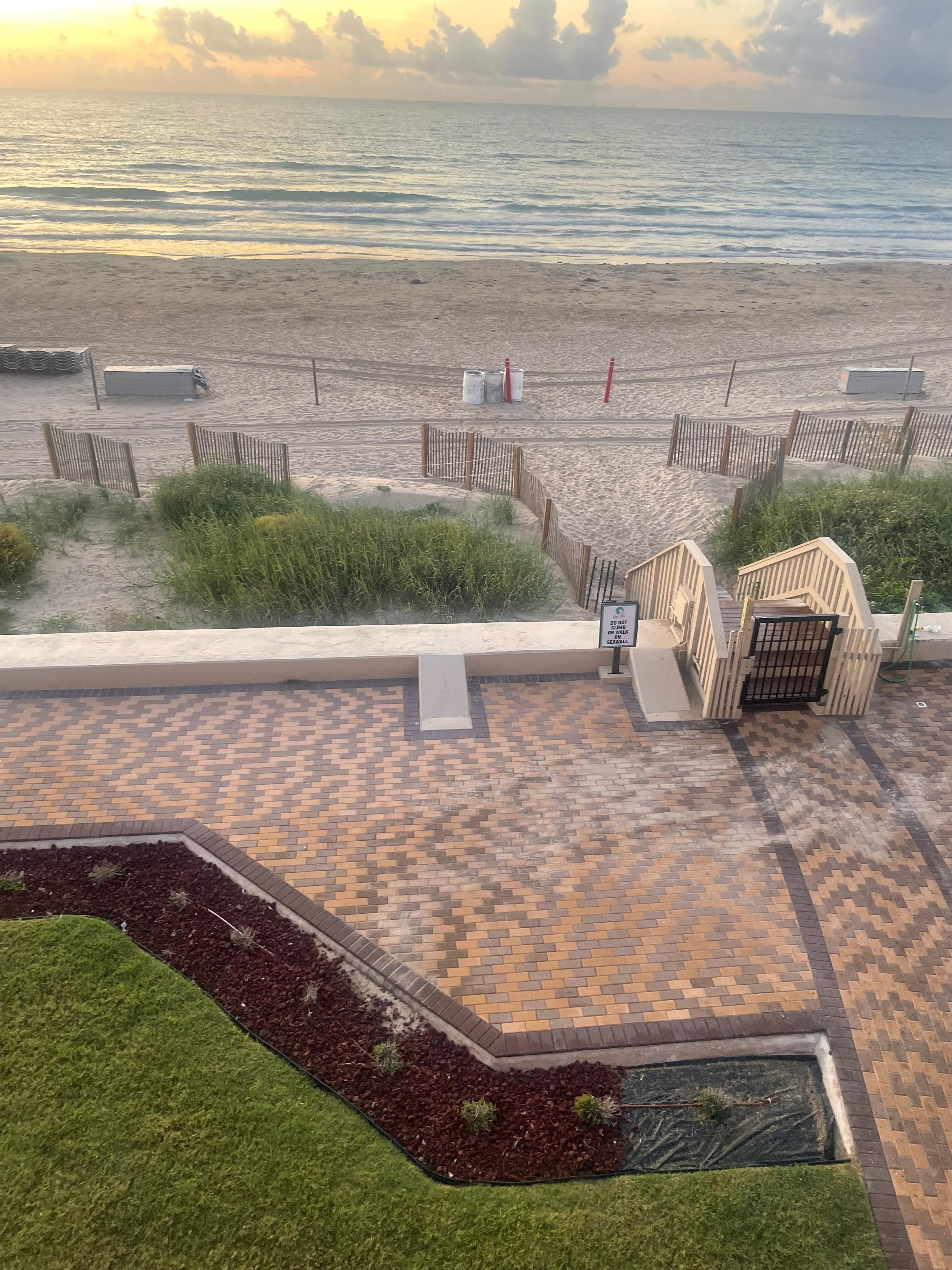 View from the balcony