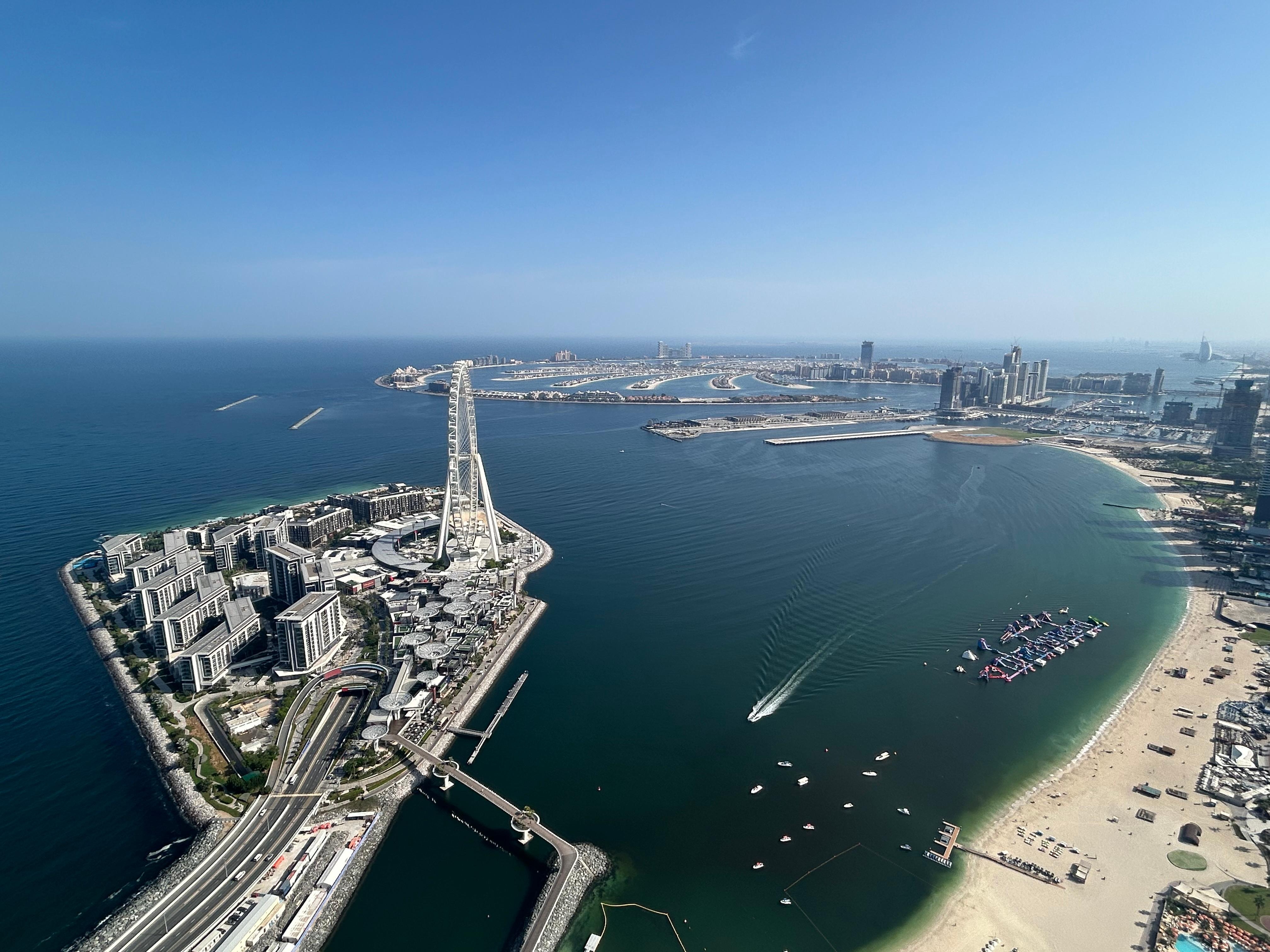 Views from breakfast at Zeeta