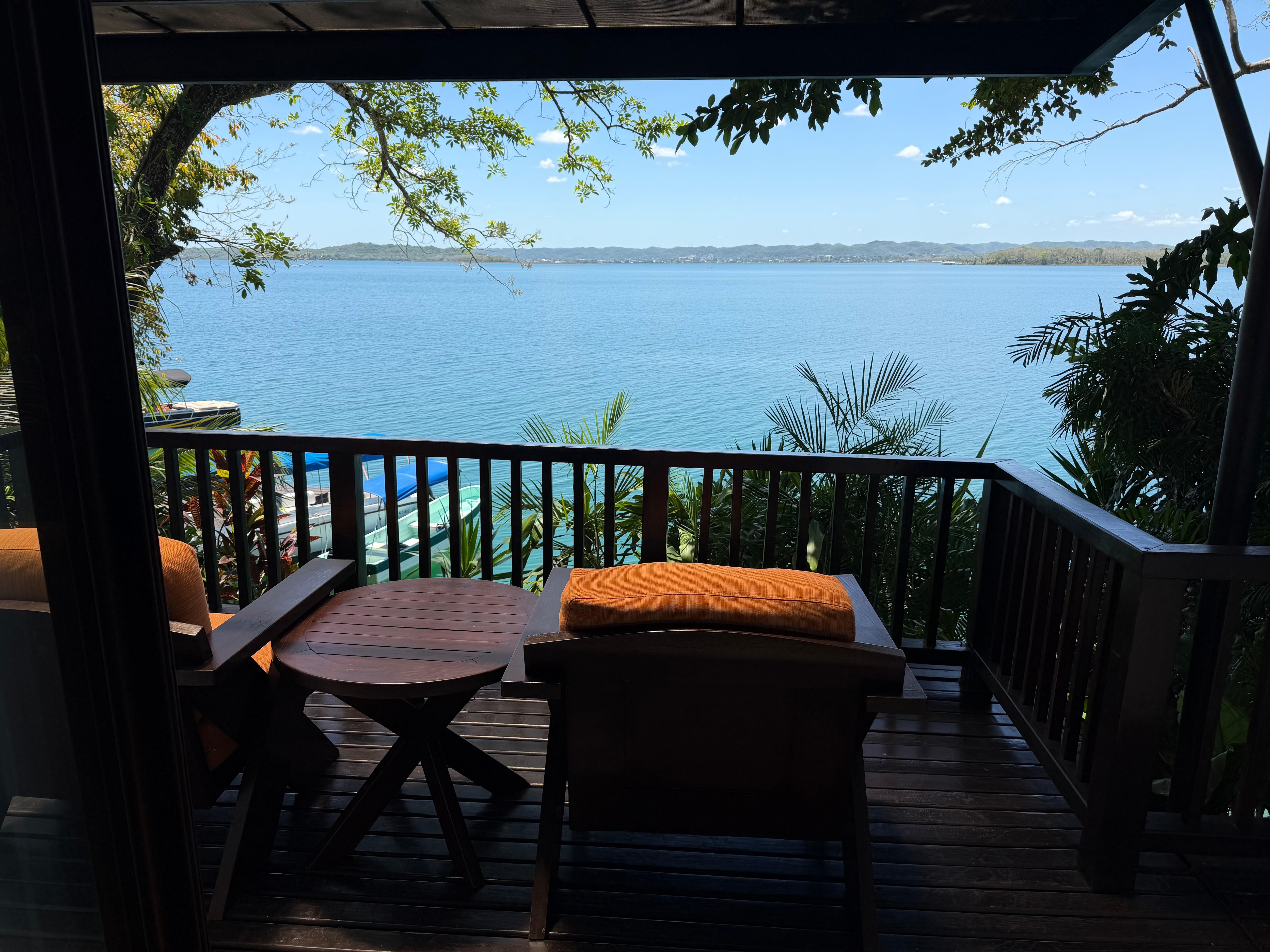 Our balcony