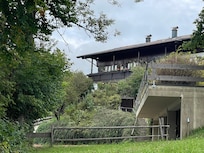 View of space from the yard below