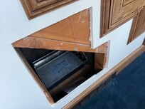Hole in the master bedroom
