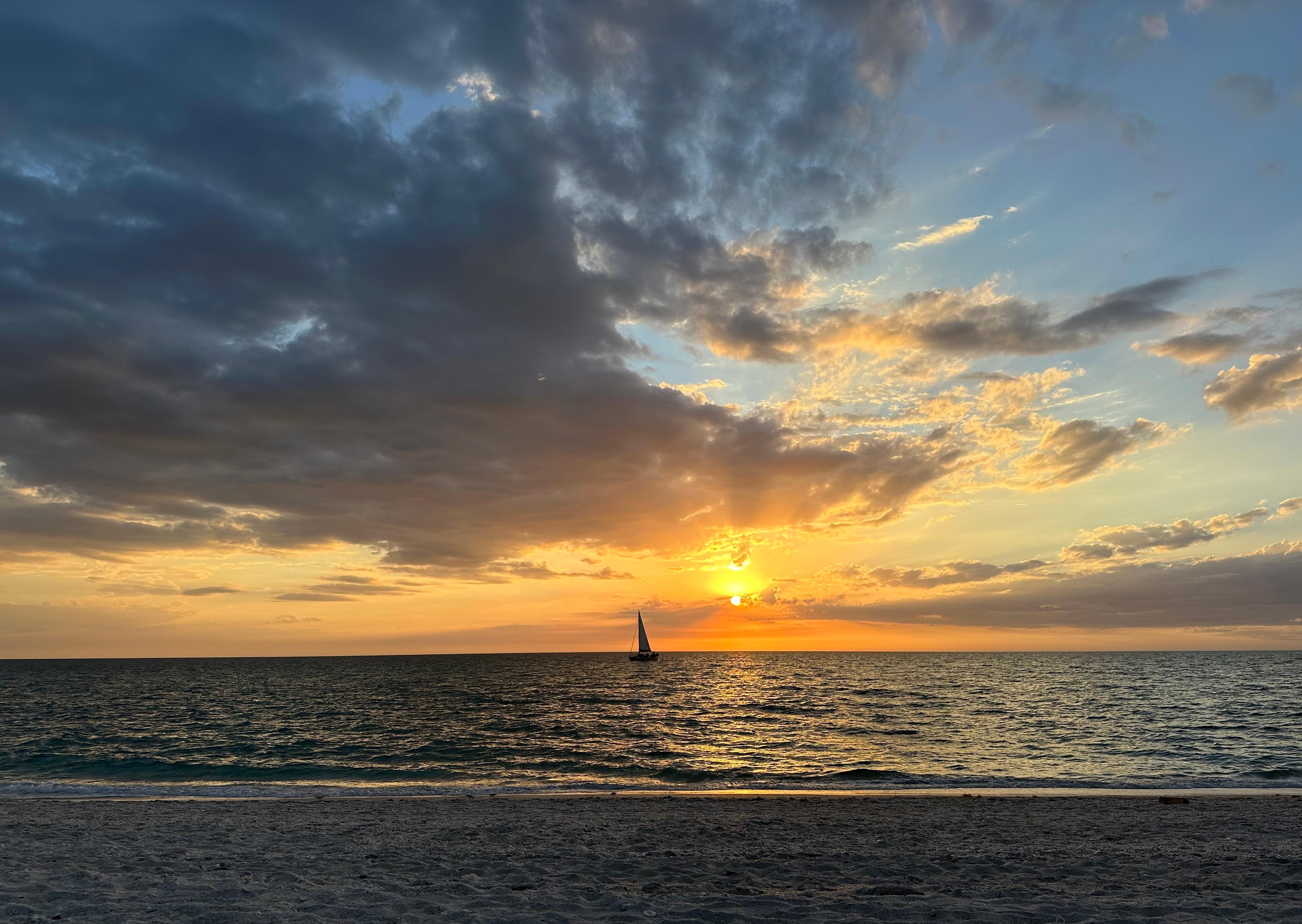 Every sunset was a dream. 