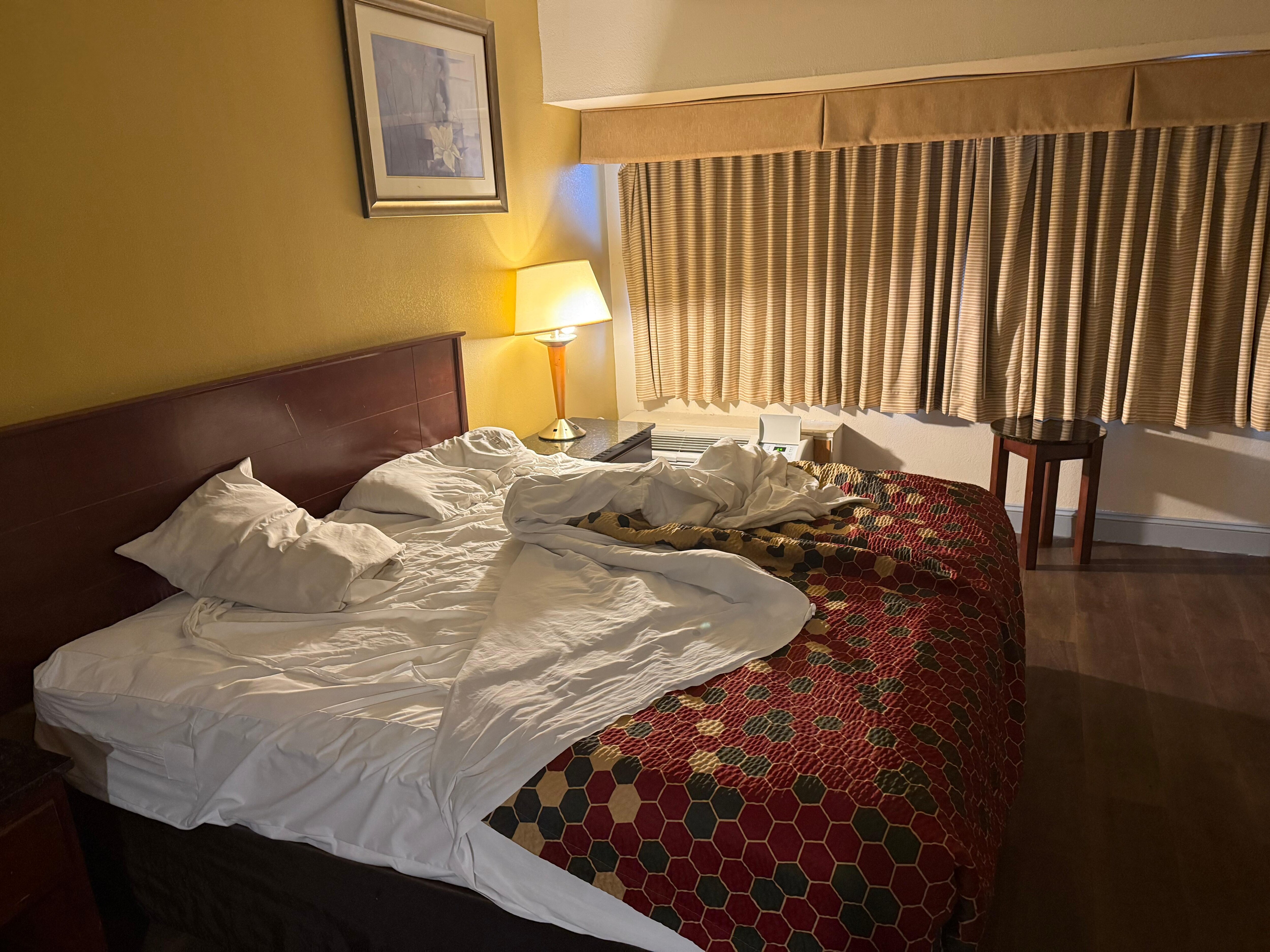 Beds were dirty