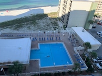 Lovely early morning view from the balcony..