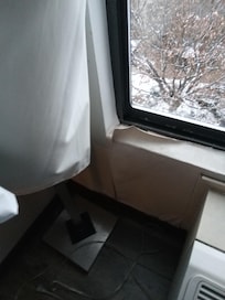 Several areas throughout room and inn in general had peeling paper.