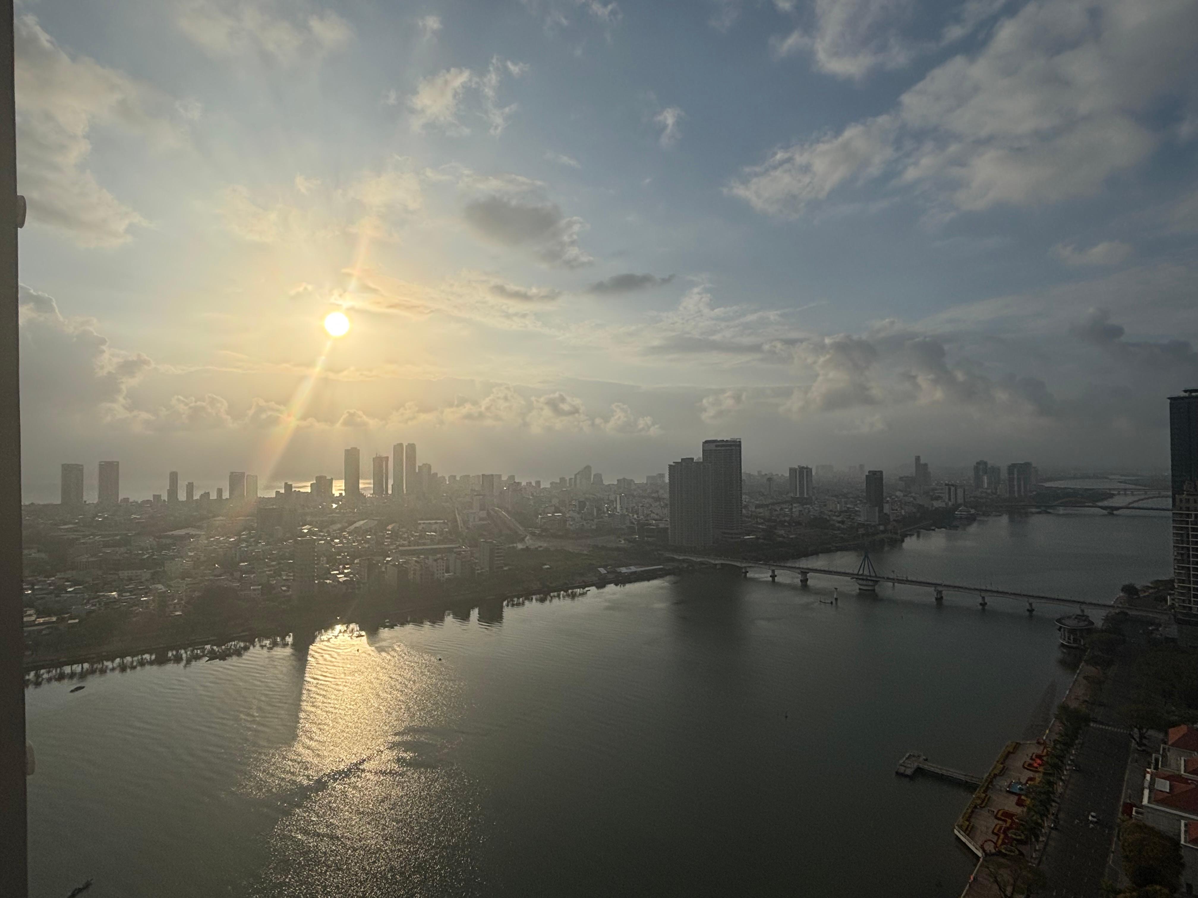 Morning view from room