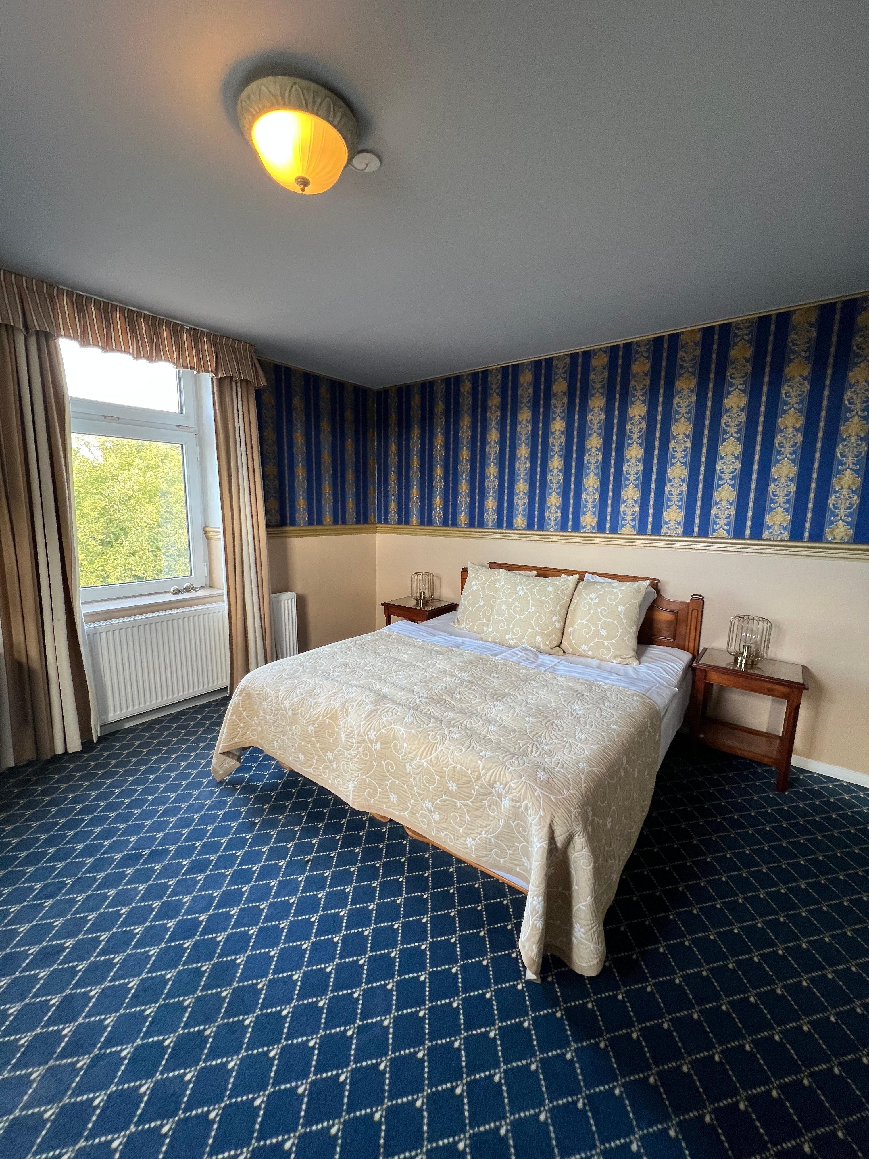 Fin komfort og rigtig lækkert det var en rigtig dobbeltseng og ikke to enkelte