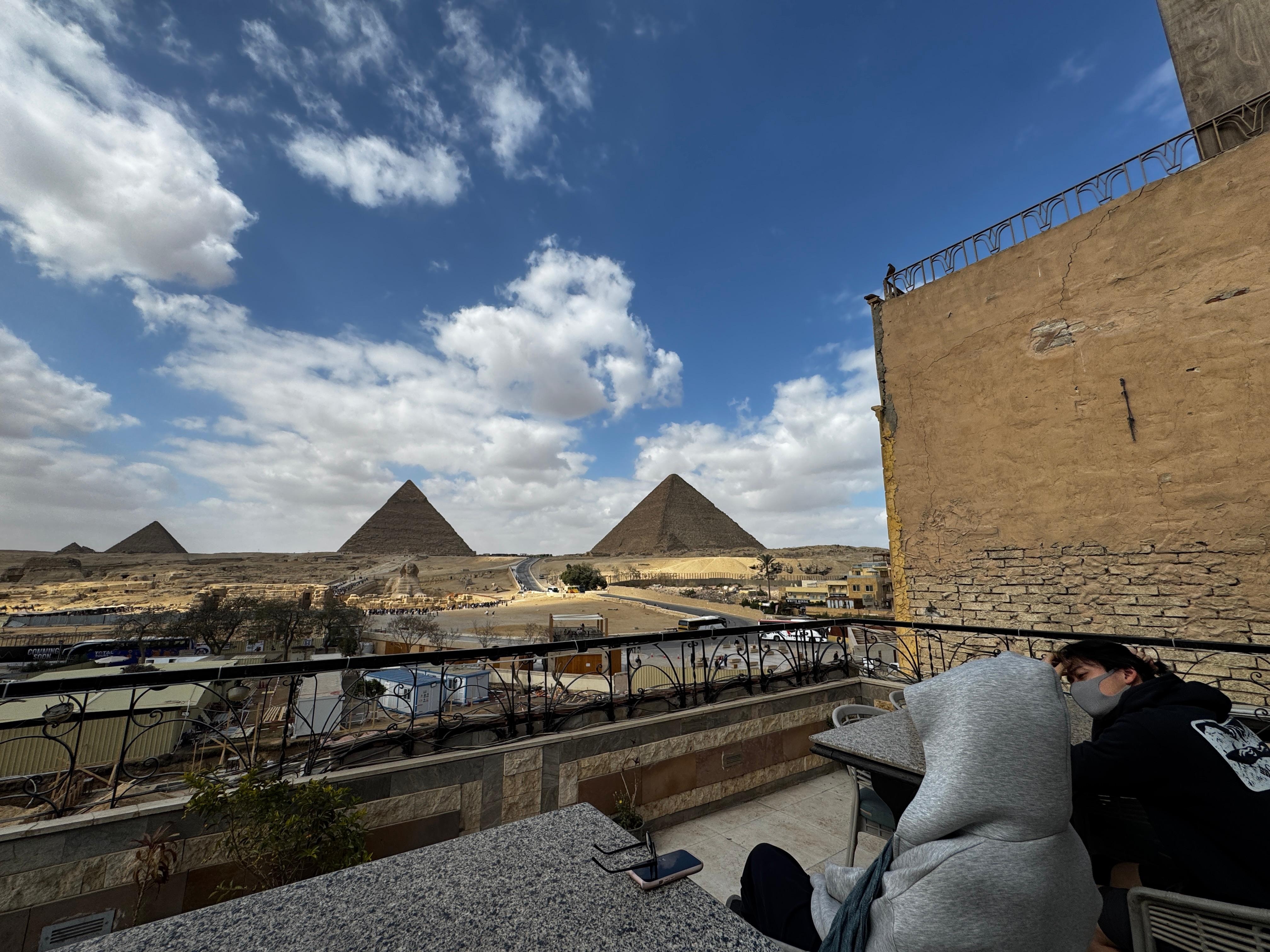 ルーフトップバルコニーからの眺め