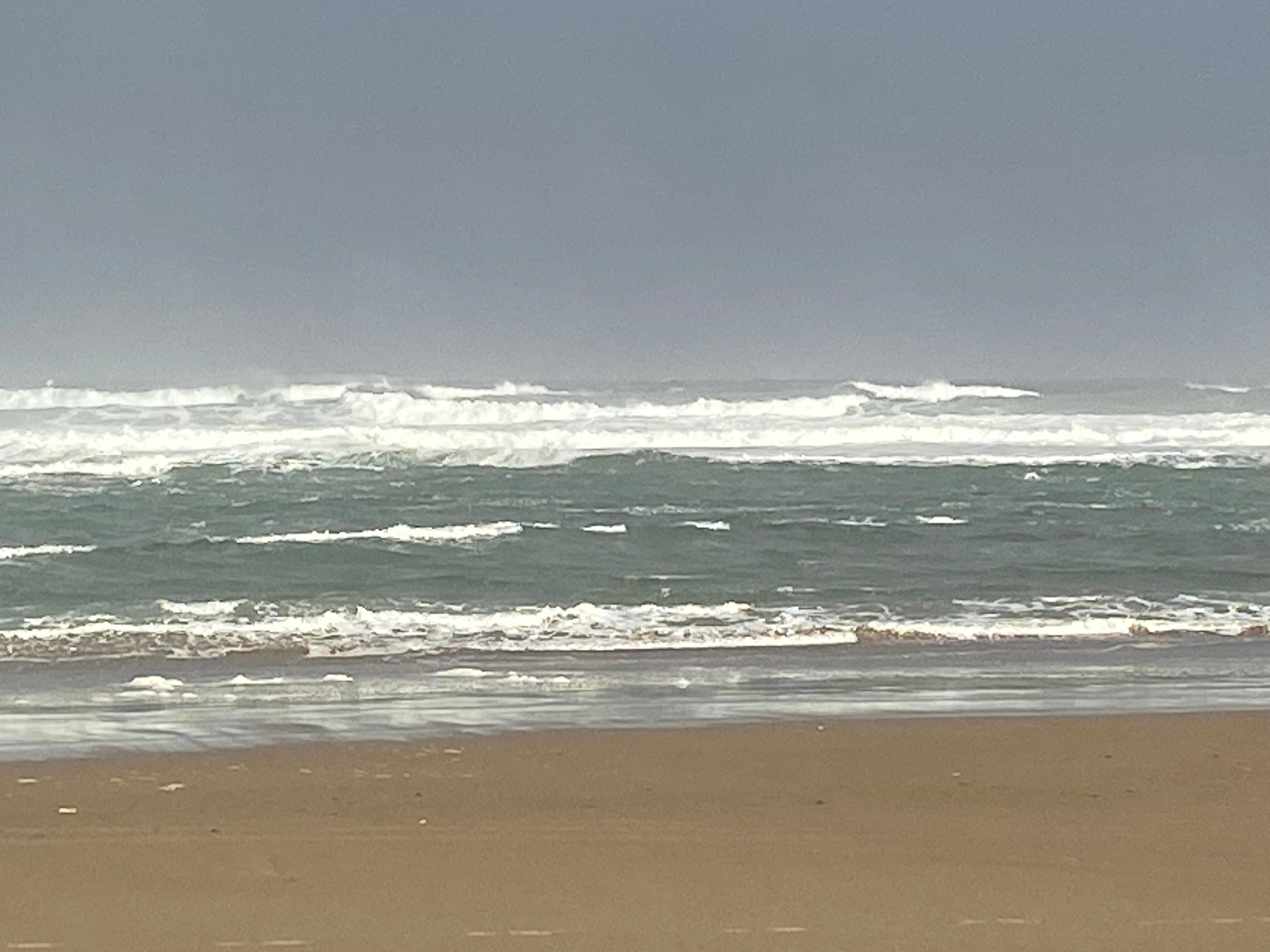 View from the condo’s deck.