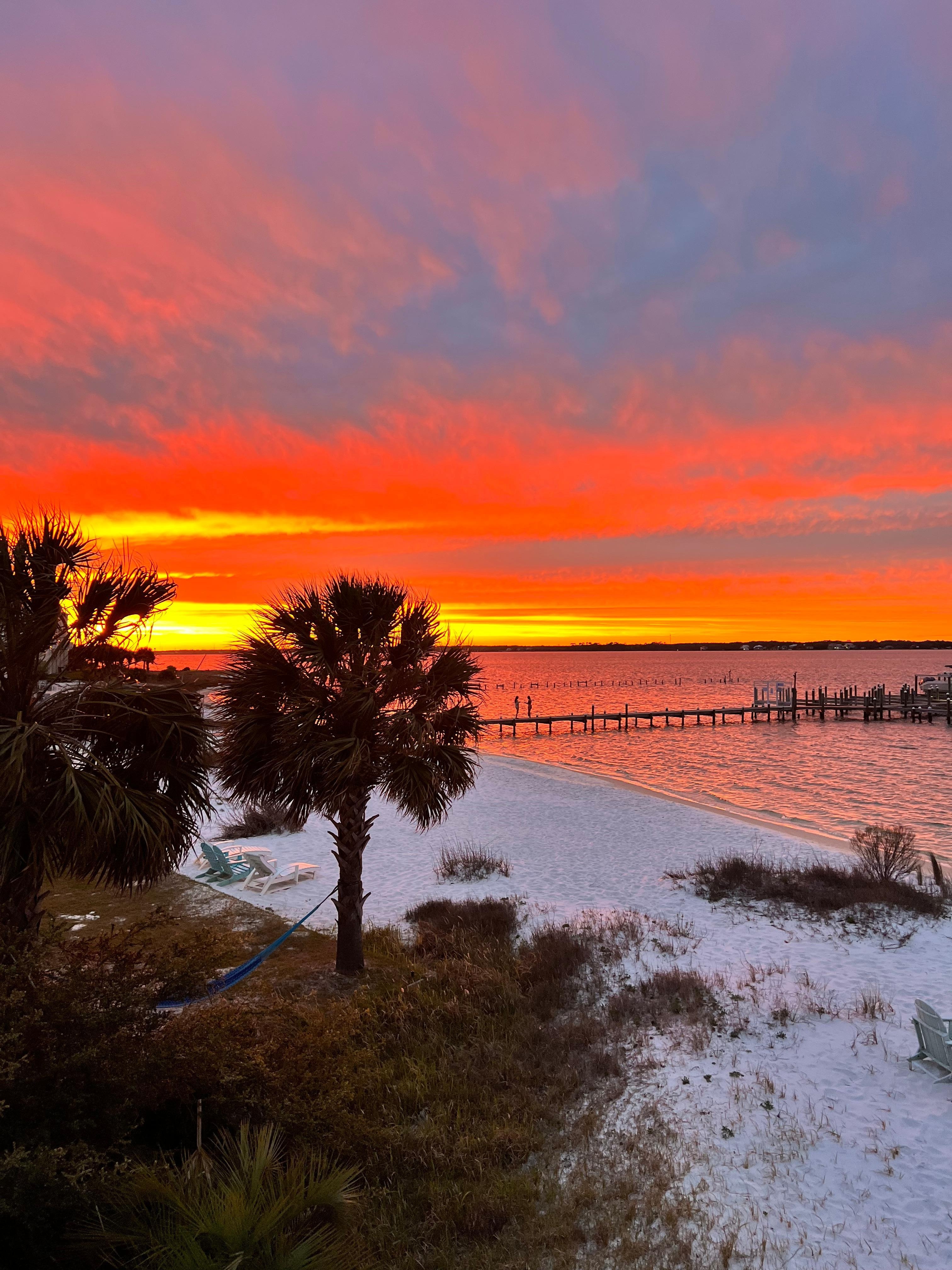 View from back deck.