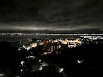 View from the Window During the Night