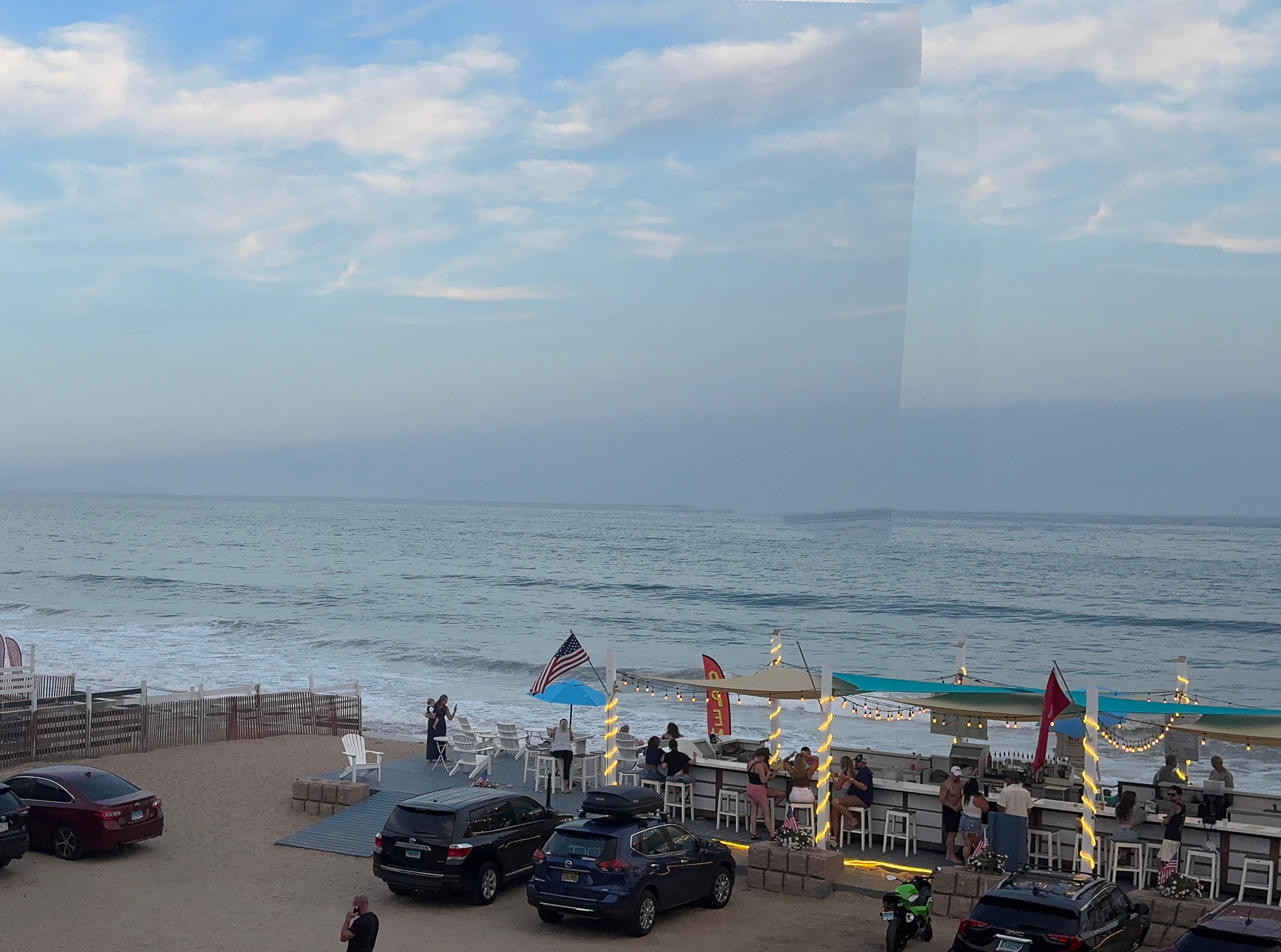 View from our room.