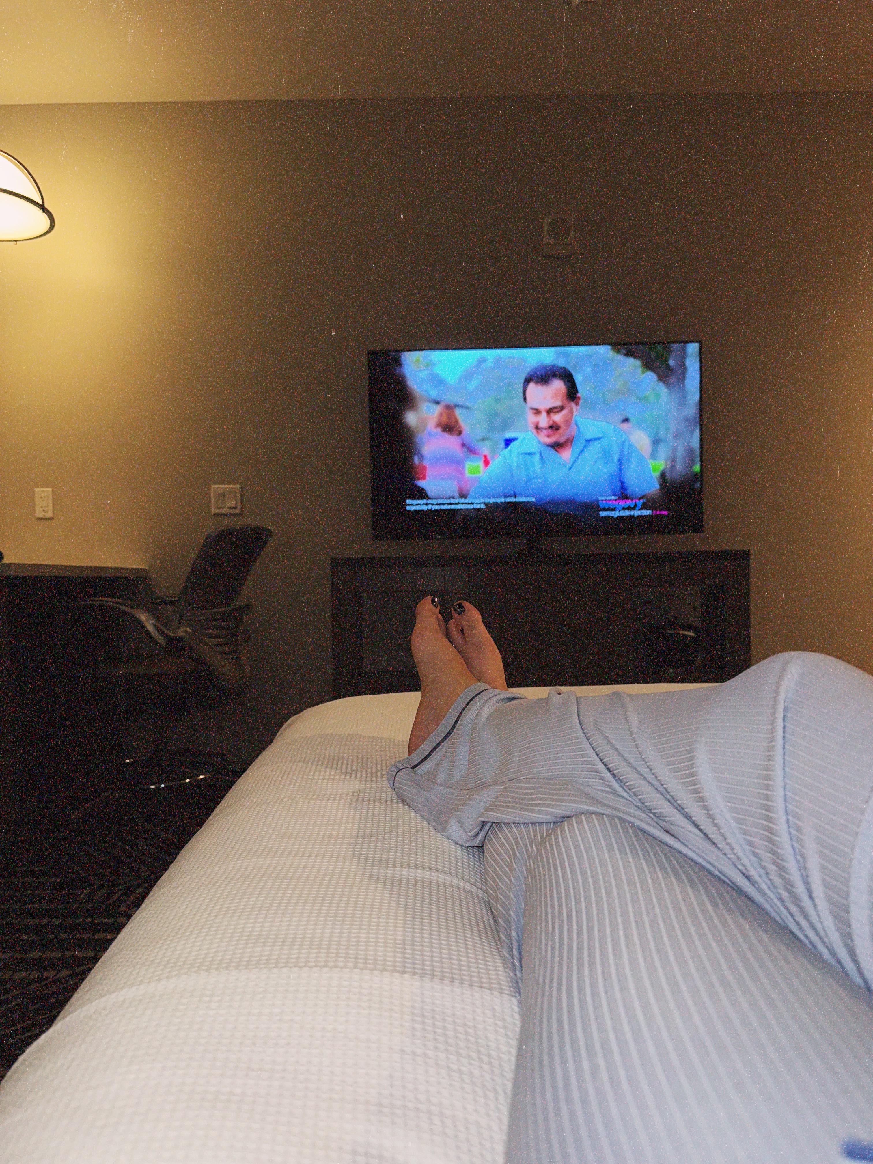 Chilling on the room