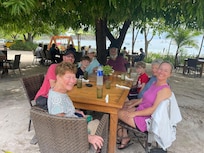 Father Rooster's, great food & beautiful view.