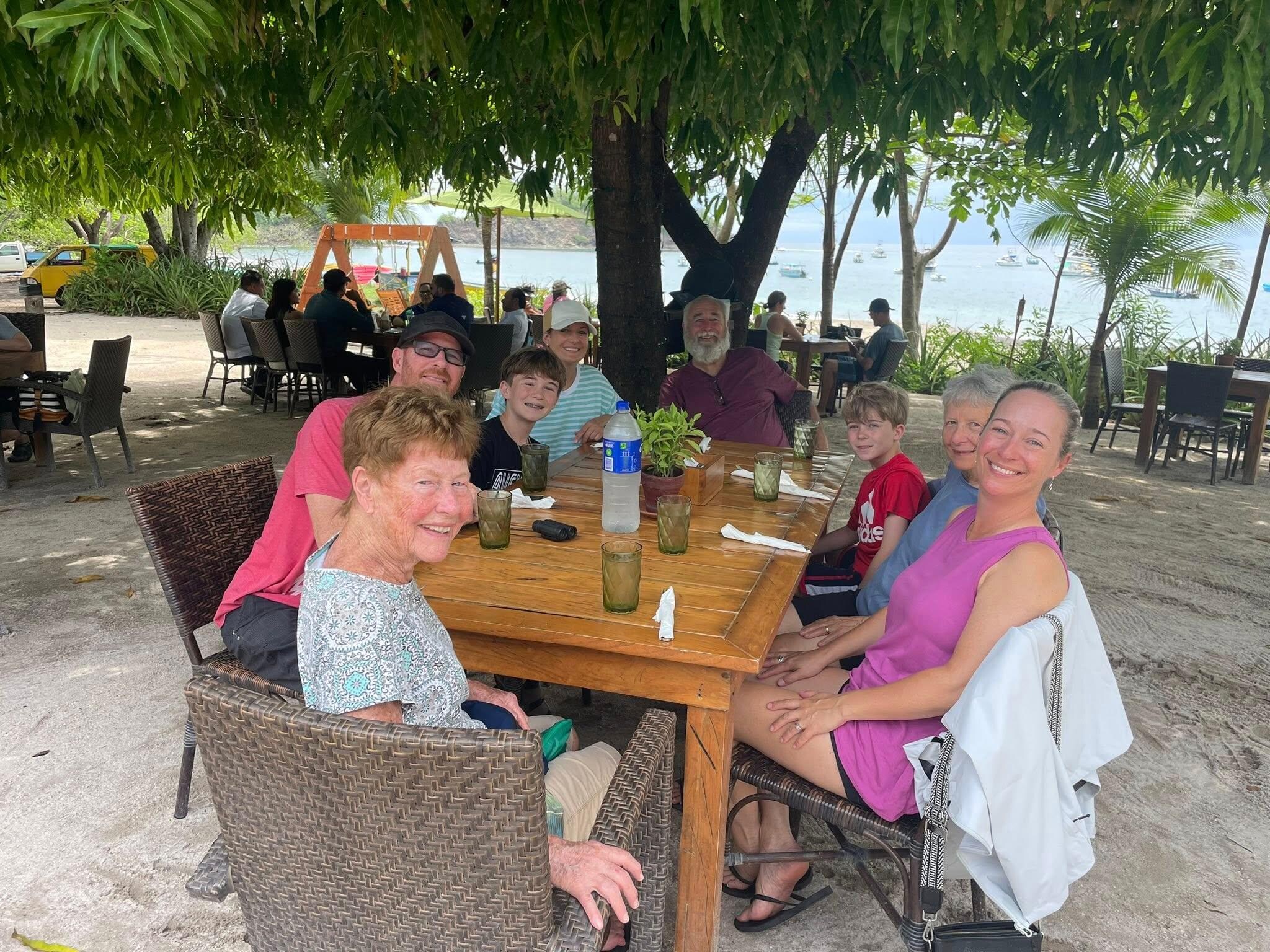 Father Rooster's, great food & beautiful view.