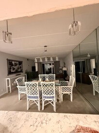 The view from the kitchen