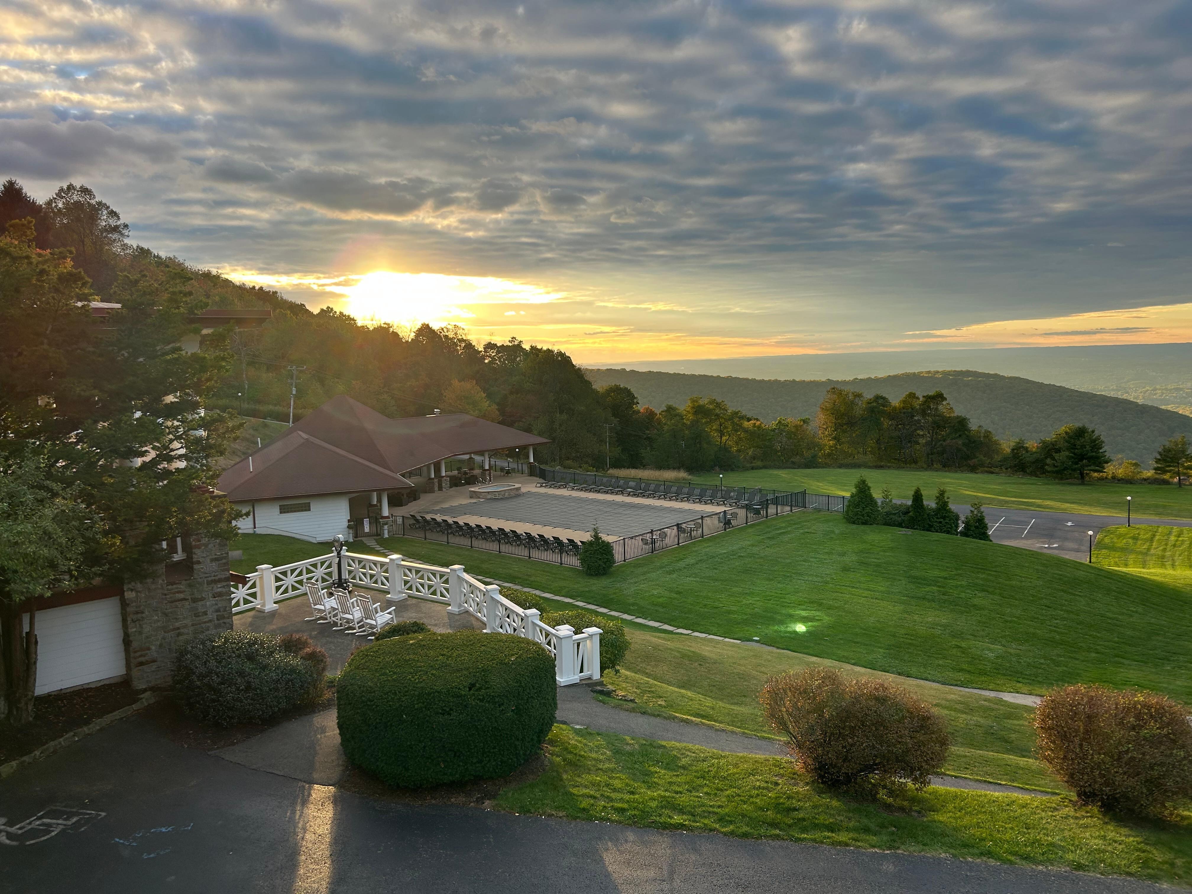 Sunset on the verada