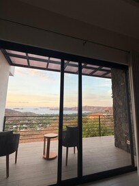 Sunrise view from the bedroom