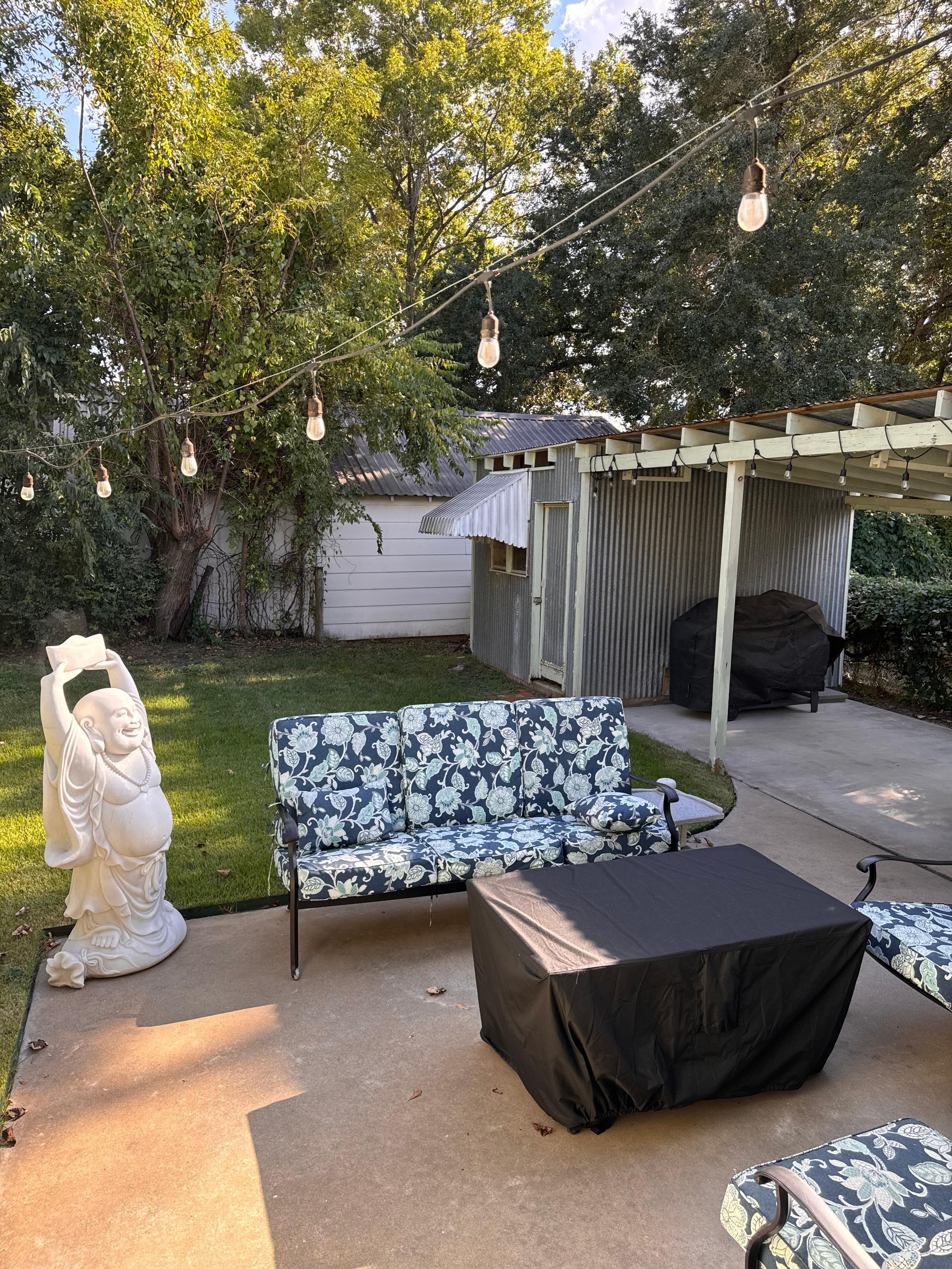 Coffee was so nice out back!