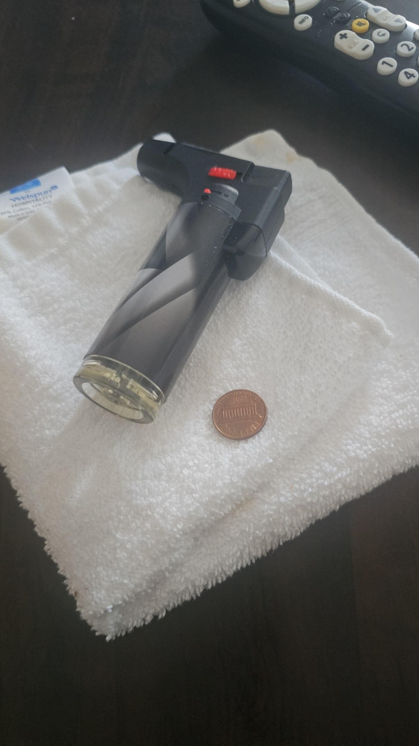 My 10 year old found near our bed within half an hour of checking in