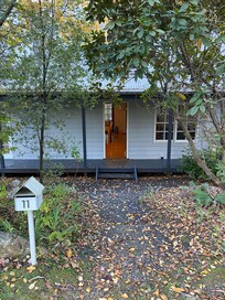 Front view of the house.