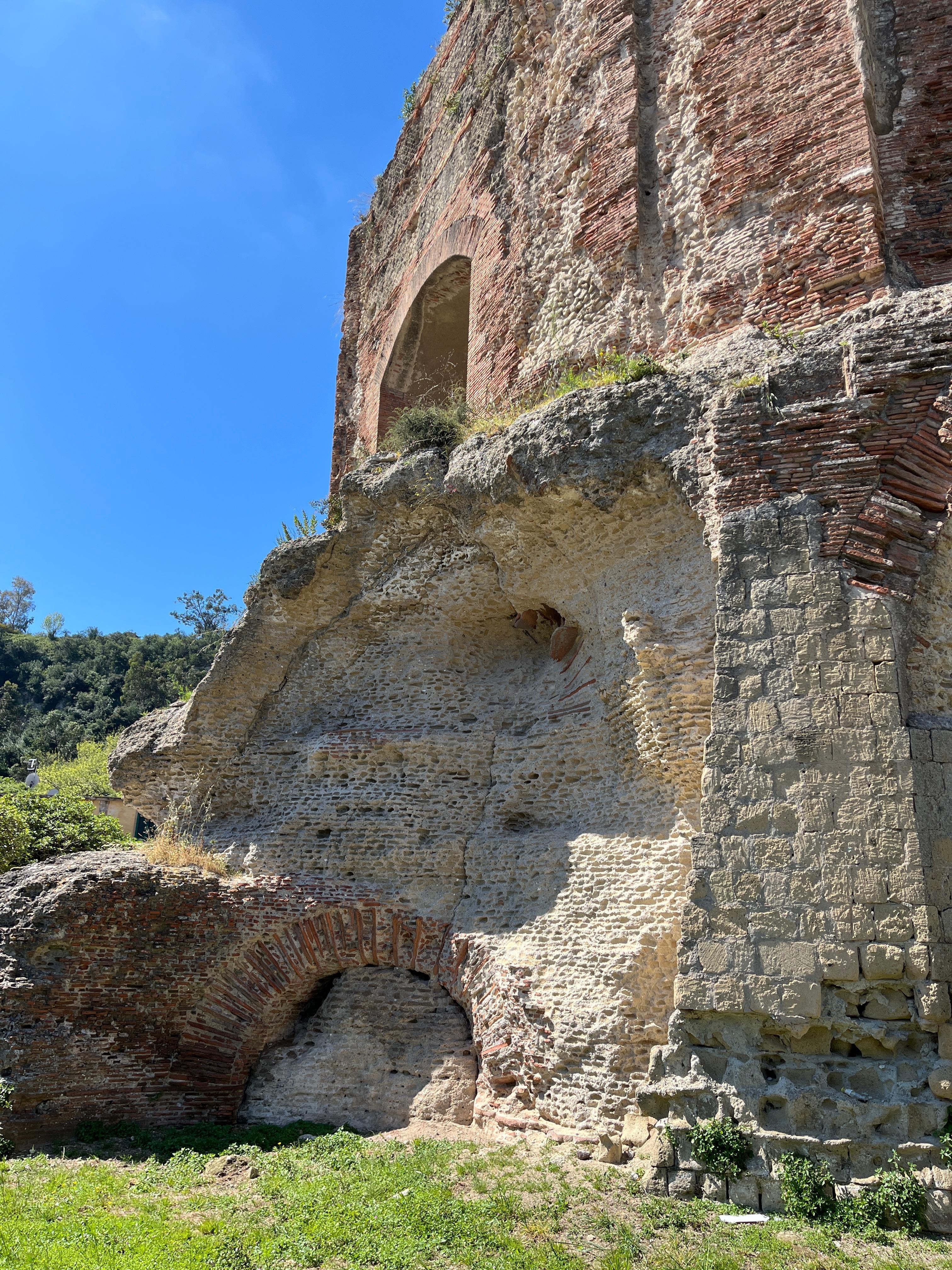In Baia, a Roman temple