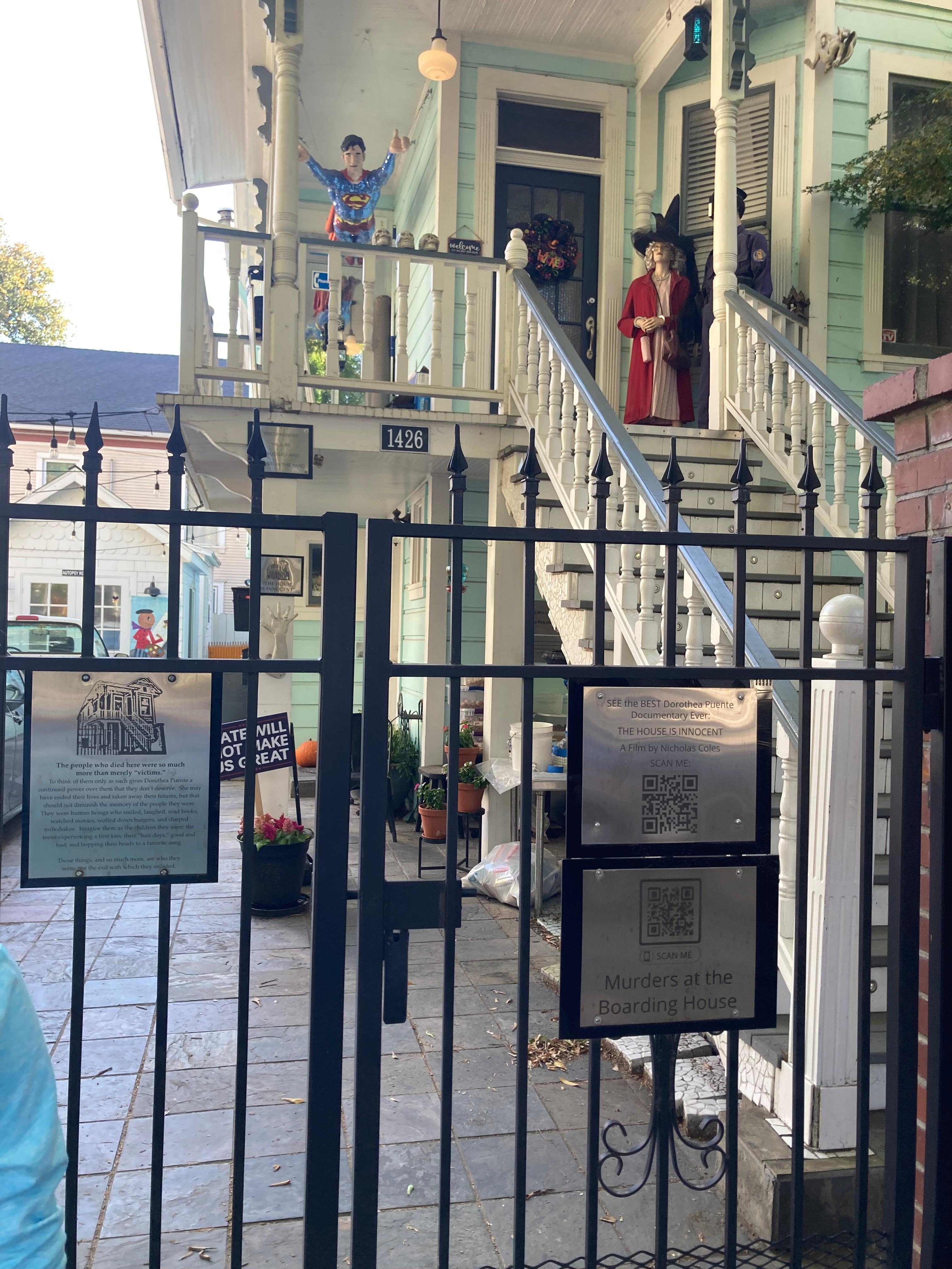 There is a documentary about this home and its only a few blocks away. 