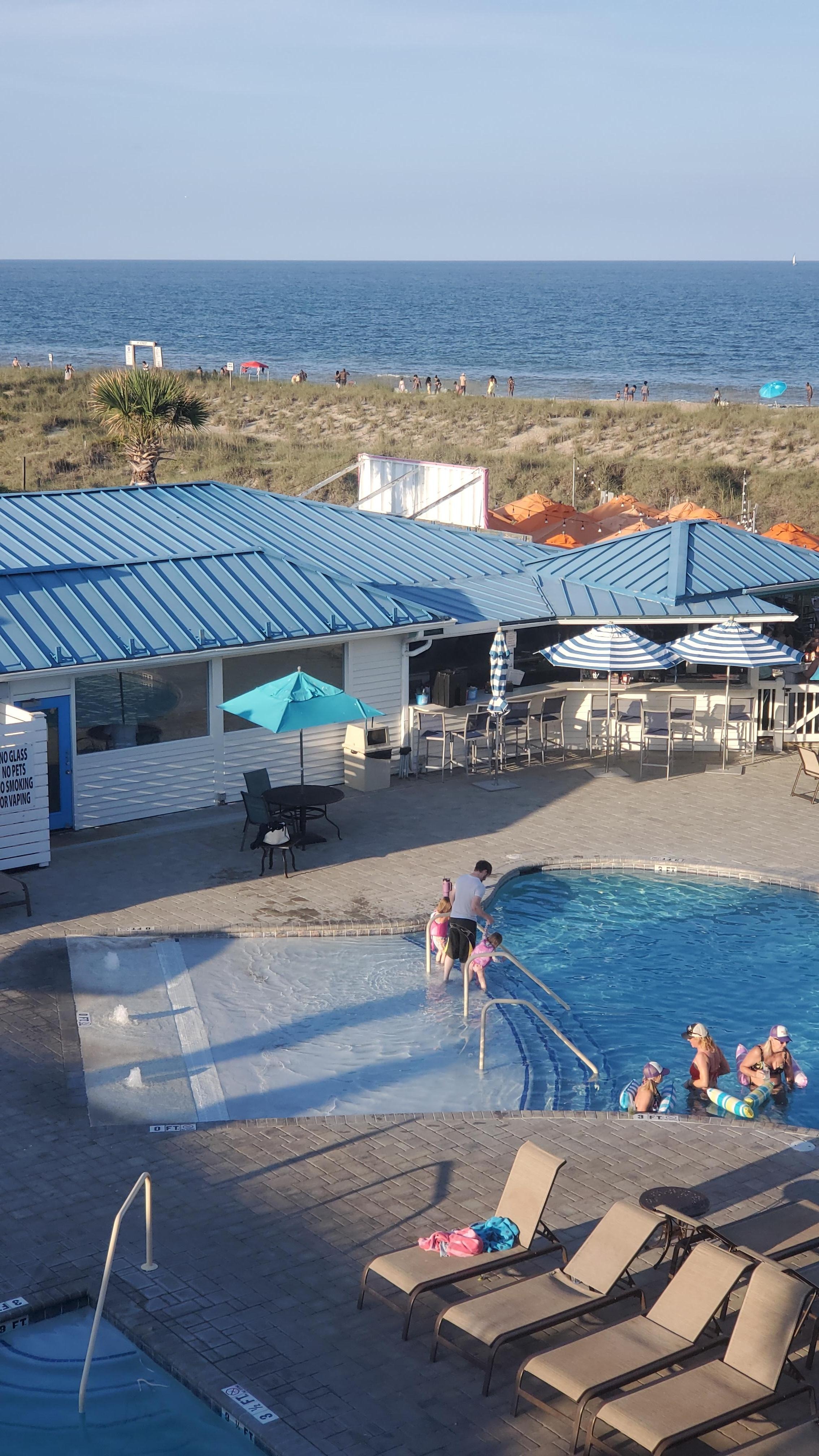 View from the balcony 