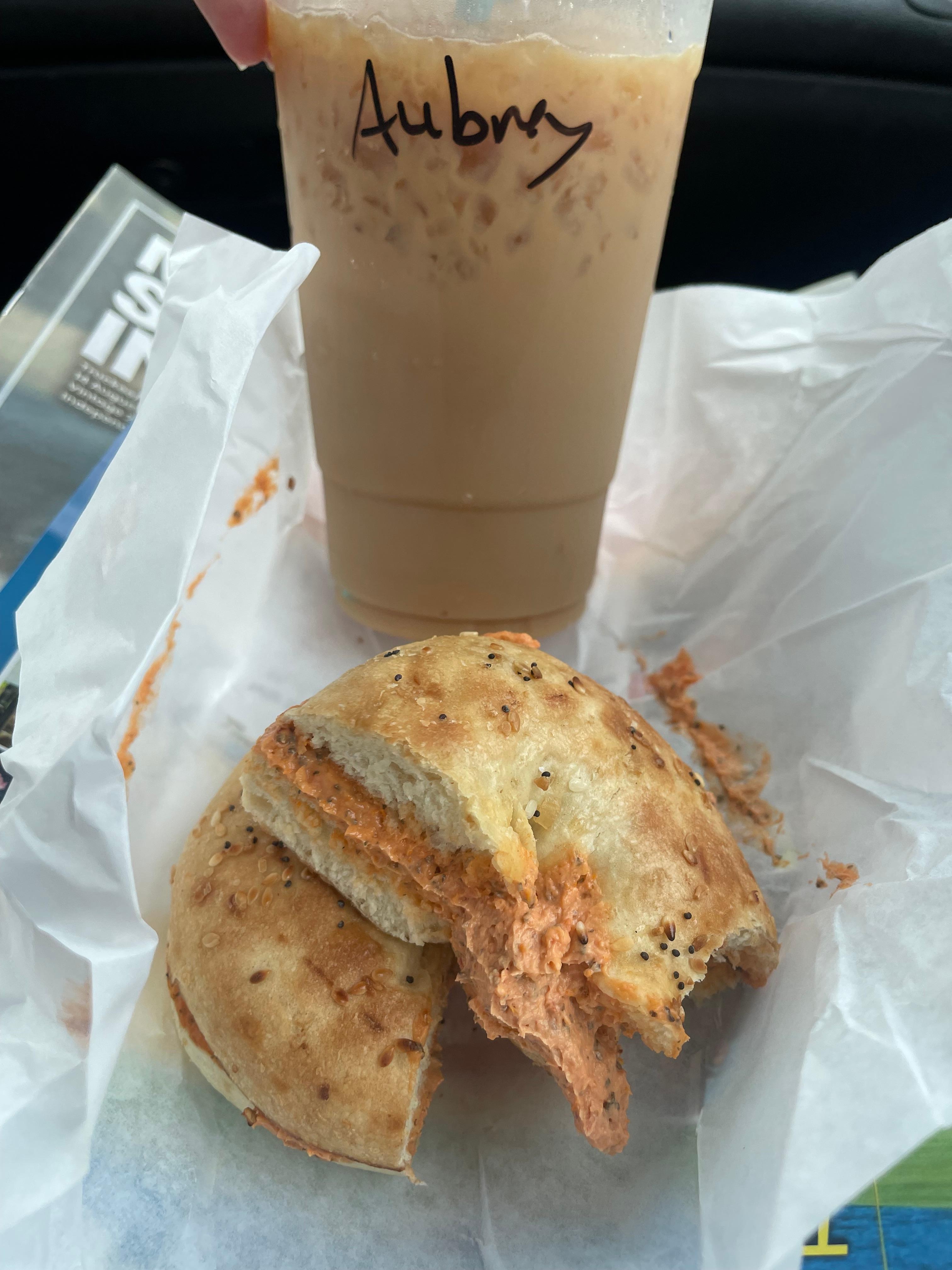 Best iced vanilla latte “wild cherries coffee”