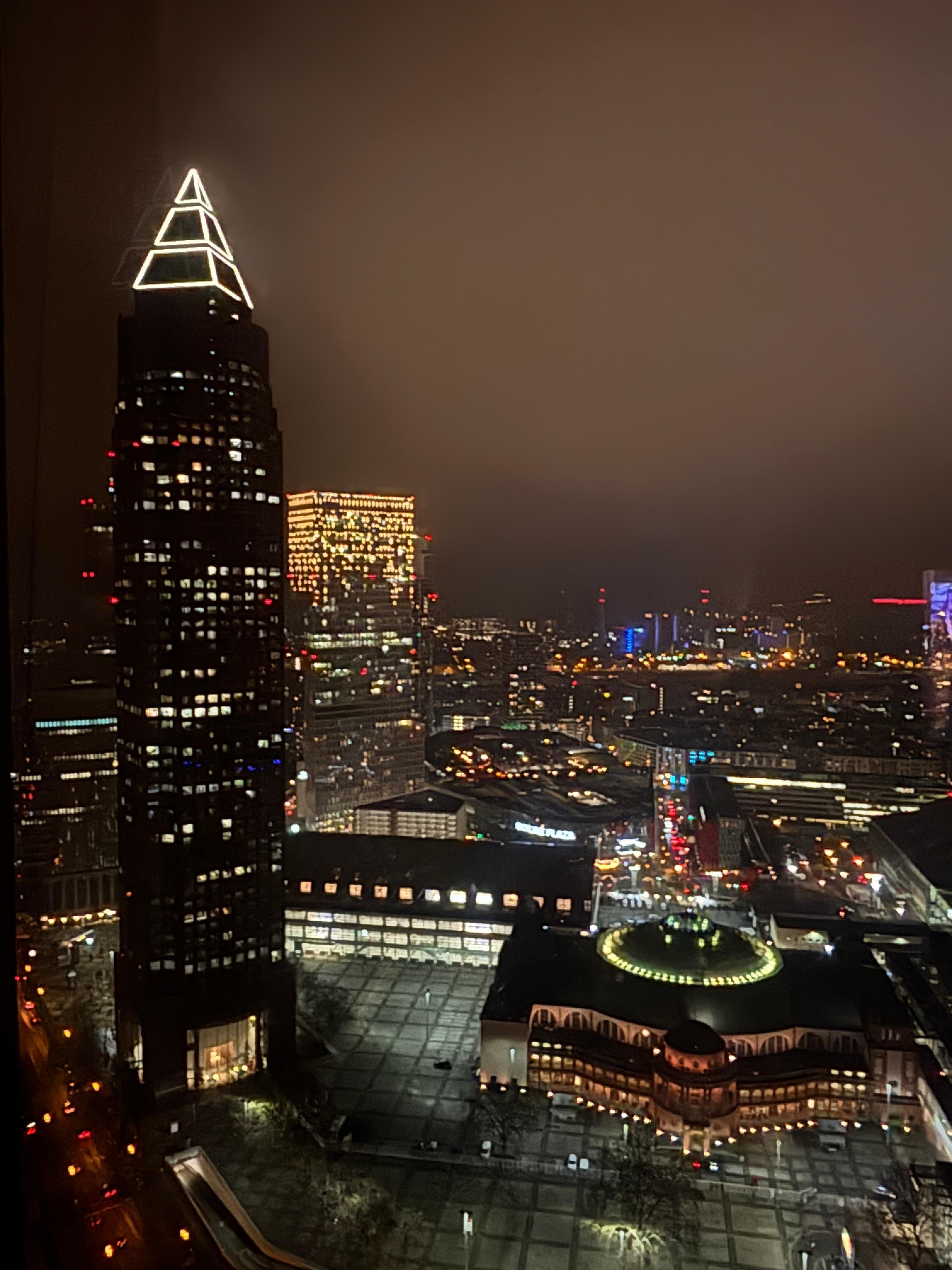 Vista meravigliosa su Francoforte 