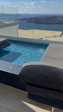 View from private balcony