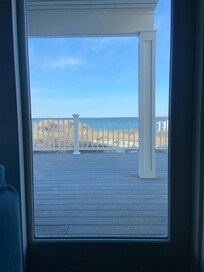 View from living room.