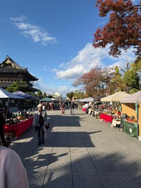 We stumbled across a small market about 7 minutes away from the hotel.