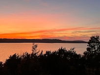 Sunset from the balcony.